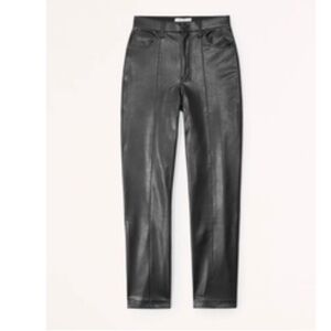 Never worn Abercrombie leather pants